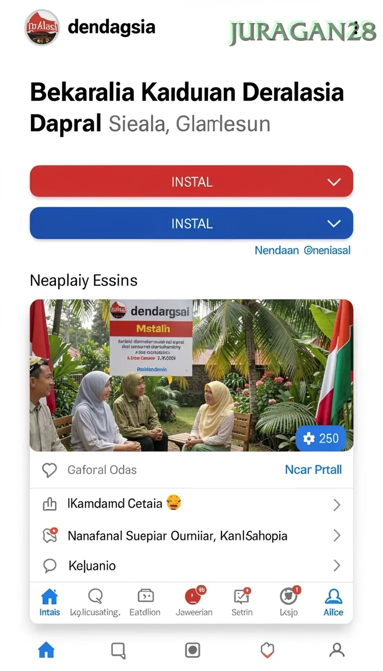 Cuplikan layar RATUDEWI — halaman utama
